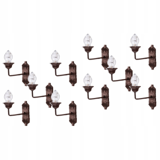 Dekorácia do záhrady - 10 ks. Lampa žiarivého žiarivého pieskového lampy
