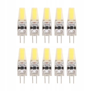 Uličná lampa - 10 kusov AC/DC12-24V G4 COB LED žiarovky Non