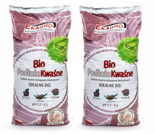 Záhradná pôda - 100 l Bio Sport Ekologická Zem pre čučoriedky ihličnany kyselina Akyslá rašelina