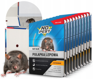 Repelent, plašič pre zvieratá - 10x veľmi silná lapačka na pasce lepidla pre potkany pre potkany myši hlodavce Žiadny škodca