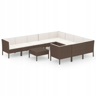 Záhradná zostava nábytku - Volta Garden Set Table Ø90cm a 4 predseda Anna