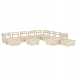 Záhradná zostava nábytku - Garden Grey Set 6+1 stoličkový stôl plast