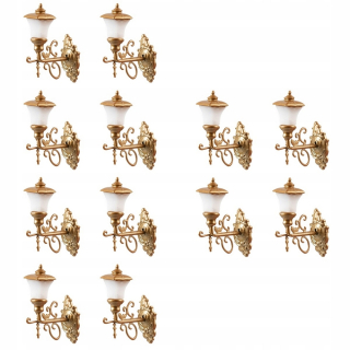 Dekorácia do záhrady - 12 kusov mikro terénne úpravy lampa dekor stola piesk