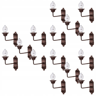 Dekorácia do záhrady - 15 -kusové lampa Model stolové materiály pre piesok pre domácich majstrov