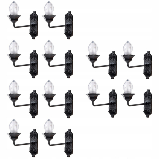 Dekorácia do záhrady - 15 ks. Light Adornmen Svetlá nástenná lampa piesok