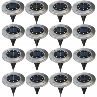 Solárna zapichovacia záhradná lampa - 16x LED záhradná solárna lampa riadená