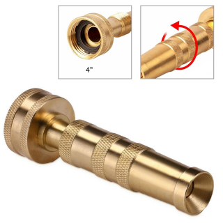 Zavlažovací systém - 1pc US Solid Brass Garden Heavy D dýza D