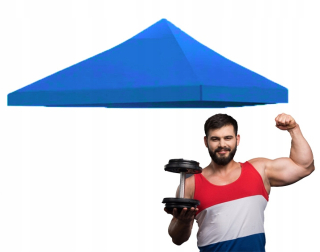 Záhradný stan, pavilon - 2,5 x 2,5 hrubá strecha nákupného stanu