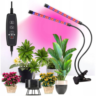 Lampa na pestovanie raslín - 2 lampa pre rastúce rastúce šľachtenie časovača rastu