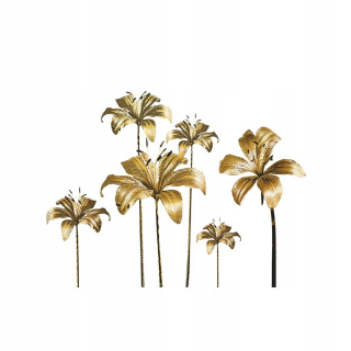 Dekorácia do záhrady - 2 ks. Nálepka na stenu Golden Flower Tapeta