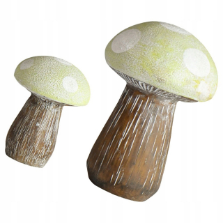 Dekorácia do záhrady - 2 kusy Resin huby figurína záhradné huby dekorácia