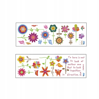 Dekorácia do záhrady - 2 kusy/slnečnica Set Stupper Sticker