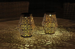 Solárna zapichovacia záhradná lampa - Univerzálne nožnice 205 mm