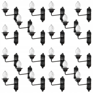 Dekorácia do záhrady - 20 ks. Malé nástenné žiarovky mini žiarivá lampa
