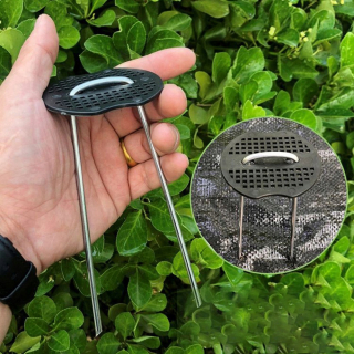 Príslušenstvo pre záhradné náradie - 20 kusov 15 cm galvanizovaná kovová pôda pri vyšetrovaní