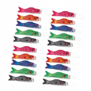 Dekorácia do jazierka - 20x ponožka Streamer Wind Streamer