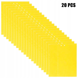 Príslušenstvo pre záhradné náradie - 20x Yellow Trap Lepkavé pasce na hmyz Cherry M