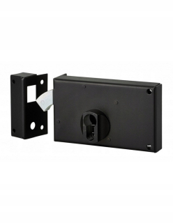 Zámok na bránu - 26c Lock Box a západka z epoxidovej ocele