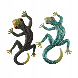 2x nástenná sochárka Geckon Outdoor Garden Indoor