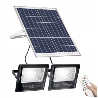 Uličná lampa - 2x halogén LED halogénu 2x 50W pilotného snímača