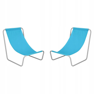 Záhradné lehátko - 2x Deckchair Garden Beach Armchair Skladacia taška