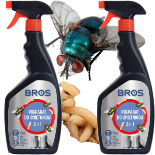 Repelent proti hmyzu - 2x Príprava na Bros 2in1 Požiadavky na larvy muchy