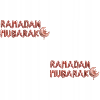 2x Ramadan Mubaraka Dodávka balónov