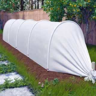 Záhradný skleník - 2x skleníkový univerzálny tunel Frost - rezistentný agrofibrium - Mega Garden 3M