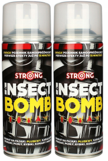 Repelent proti hmyzu - 2xstrong osvedčený agent pre bombu Fisher Bedbugs