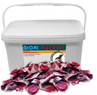3 kg Poison Mouse Paste potkany Kréta bioxi hloda
