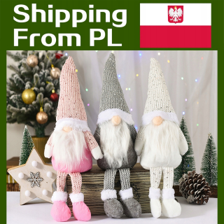 3 stupne GNOME GNOM DRWARF vianočná dekorácia