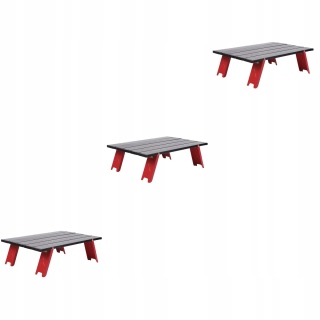 Vidaxl Garden Table, Black, 109x107x74 cm, Ratta