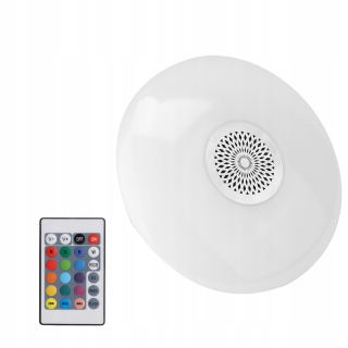 Záhradná žiarovka - 30W E27 RGBW LED žiarovka Bluetooth diaľkové ovládanie