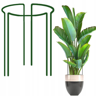 Pergola - 3x kvetinové kvetinové oceľové kvety Oceľ podpere 60 cm pre záhradnú pergola