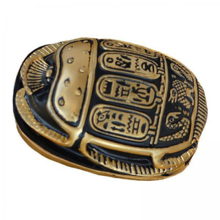 3x staroveká amuletová dekorácia Scarab