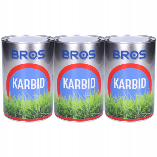 Repelent, plašič  pre zvieratá - 3x BROS CARBID ODPRAŠOVAČ KRTKOV 1kg