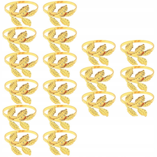 3x Party Stric Rings Rings Buckle servítka
