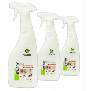Repelent proti hmyzu - 3x tekutina pre hmyz, ktorý prevádzkuje šváby Fisher 3x500 ml efektívne max.