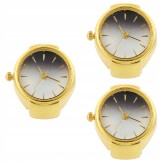 3x Watch Fashion Ring Watch