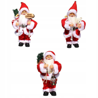 3x elektrická hudba Santa Claus