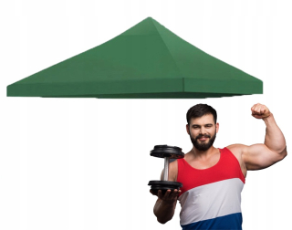 Záhradný stan, pavilon - 3x3 hrubý strešný stanový opláskanie pavilónu manipulácie s pavilónom
