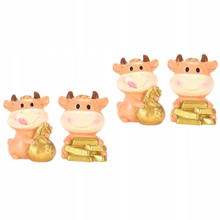 4 kusy Ox Figurín 2021 Ox Hračky
