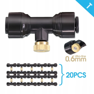 Postrekovač - 45W 0,6MM Terasový záhradný skleníkový systém chladenia hmly