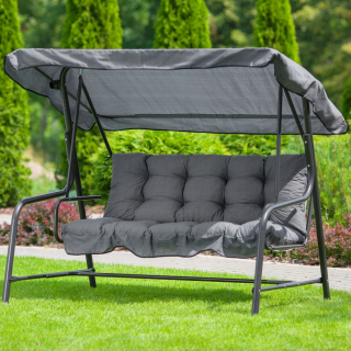 Vankúš na záhradný nábytok - 466524 Patio sada vankúšov pre hojdačku 140 cm