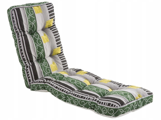 Vankúš na záhradný nábytok - 467111 Bed Cushion Garden Deckchair 175 x 48 cm
