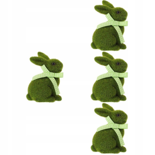 4ks dekoratívne stádo Bunny krásny model