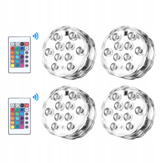 Bazénové osvetlenie - 4x LED lampa pre kúpeľové víričky Multikolor Bestway