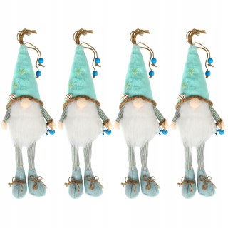 4x morská panna gnome letné oceánske bábiky Gnome