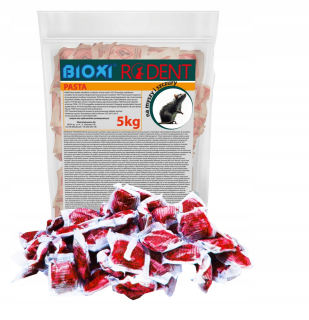 Repelent, plašič  pre zvieratá - 5 kg Trutka červená pasta - myši potkany Kréta bioxi Mumific Rodent