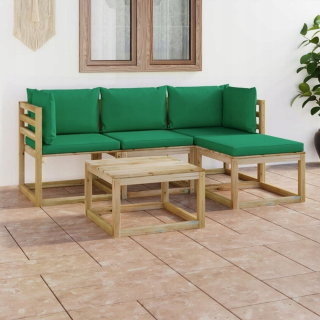 Záhradná zostava nábytku - Allbert Furniture nastavený na kresle Elodie Elodie Sofa